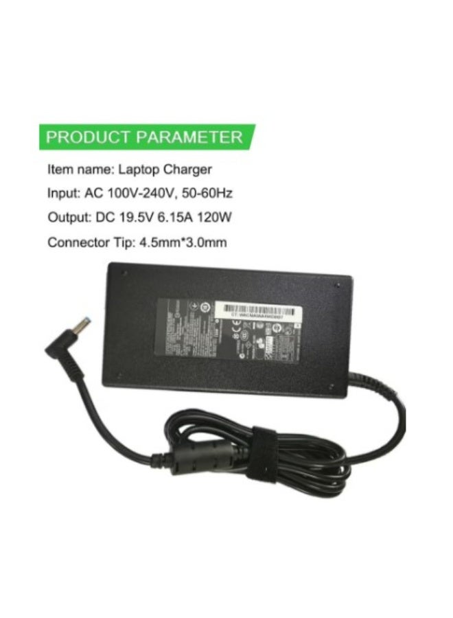 Terabyte 19.5V 6.15A 120W 4.5x3.0mm Replacement Power Adapter Charger for HP ENVY i7-4700MQ HSTNN-CA25 HSTNN-DA25 HSTNN-LA25 PA-1121-62HA 738211-002 Power Charger - Image 3